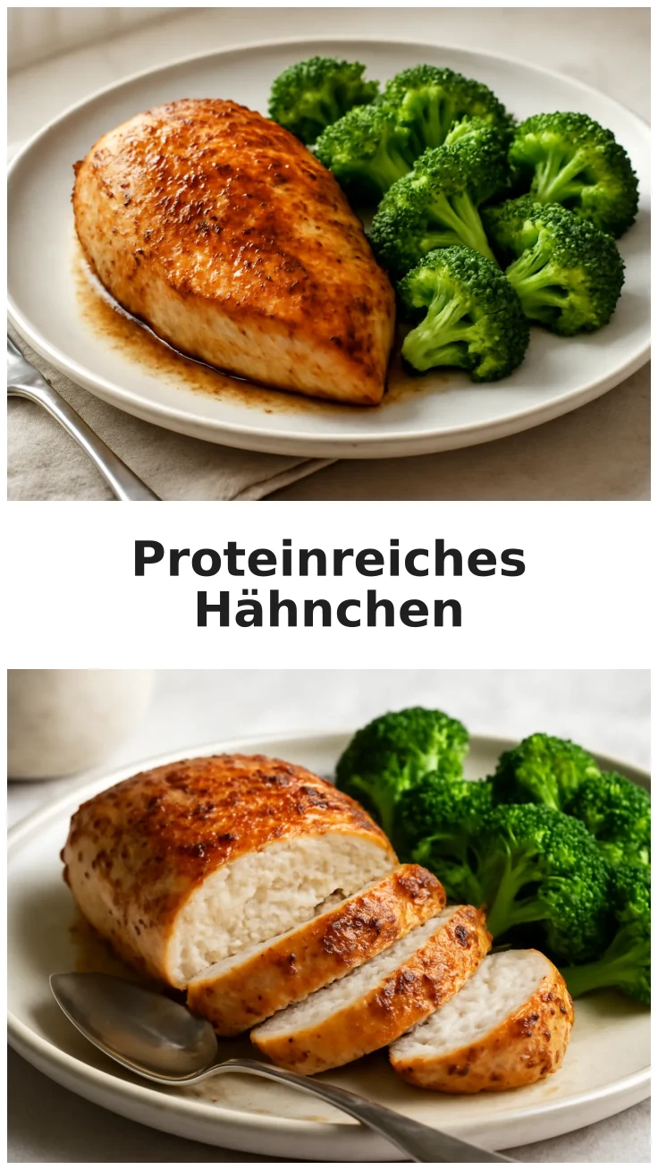 Saftiges High Protein Hähnchen mit Brokkoli 3 Saftiges High Protein Hähnchen mit Brokkoli Rezept