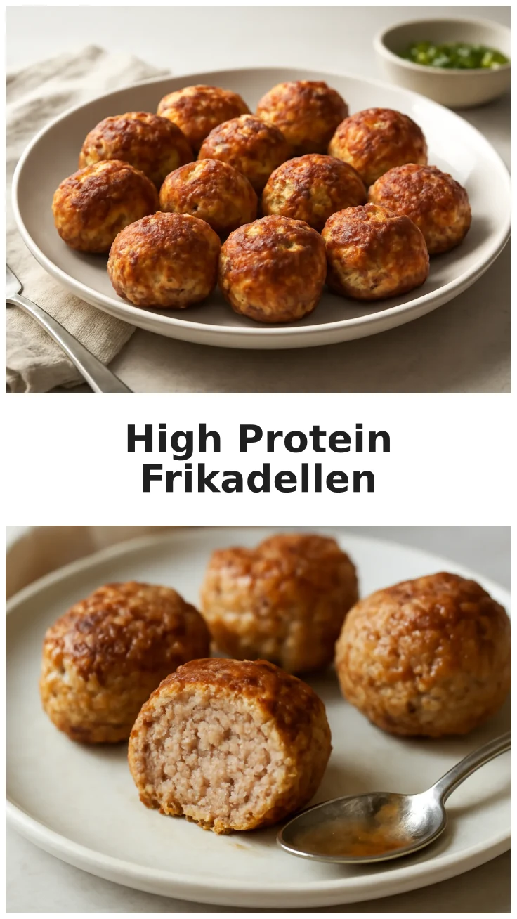 Saftige High Protein Frikadellen aus dem Ofen 3 Saftige High Protein Frikadellen aus dem Ofen